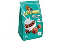 «Leonardo», готовый завтрак «Шоколадные шарики», 200г: 