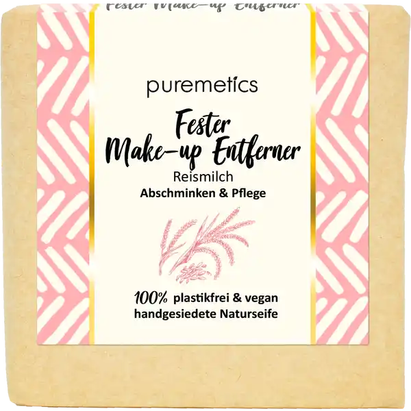 puremetics Fester Make-up Entferner Reismilch: Цвет: Produktbeschreibung und details Fester Makeup Entferner Beruhigt und spendet Feuchtigkeit Jeder Hauttyp Milchig fruchtiger Duft PH  DAS KANNSTE DIR ABSCHMINKEN Gesichtsreiniger in Plastikflaschen und EinmalTissues kannst du nun getrost aus deinem Bad verbannen Mit unserer Makeup Entferner Seife geht Abschminken jetzt nmlich ZeroWaste Sanfte Reismilch und Aloe Vera pflegen und beruhigen deine Haut whrend fruchtige Noten fr gute Laune sorgen Somit wird das Abschminken zu einem geliebten Ritual  Plastikfrei vom Produkt bis zur Verpackung  Vegan PETA Approved  Klimaneutraler Versand  Match Nachhaltig und umweltfreundlich MIT REISMILCH UND ALOE VERA Feine Reismilch wirkt entzndungshemmend und untersttzt die Zellerneuerung Bei regelmiger Anwendung kann die enthaltene Folsure und das Inositol das Hautbild verbessern Aloe Vera versorgt die Haut bereits whrend der Reinigung mit Feuchtigkeit und beruhigt Sie steckt voller Antioxidantien Mineralstoffen und essentiellen Aminosuren Funktioniert der feste Makeup Entferner auch fr die Augen Ja prinzipiell geht das Du musst aber ganz sorgsam umgehen da er in den Augen brennen kann wenn zu viel Produkt hineingert Falls du ihn fr die Augen nutzen mchtest also bitte sehr vorsichtig und wenig benutzen Kontaktdaten puremetics GmbH Borsigstr A  Isernhagen Gebrauch Aufbewahrung und Verwendung Aufbewahrungs und Verwendungsbedingungen Nach dem Gebrauch an der Luft trocknen lassen Inhaltsstoffe SODIUM COCOATE SODIUM OLIVATE AQUA SODIUM ALMONDATE RICE MILK POWDER ACTIVATED CHARCOAL PARFUM ESSENTIAL OILS CHAMOMILLA RECUTITA MATRICARIA FLOWER EXTRACT EUPHRASIA OFFICINALIS EXTRACT ALOE BARBADENSIS LEAF JUICE POWDER LIMONENE LINALOOL CITRAL
https://www.rossmann.de/de/pflege-und-duft-puremetics-fester-make-up-entferner-reismilch/p/4251844900629