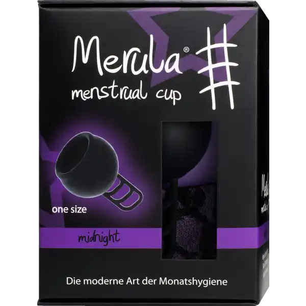 Merula Cup midnight Menstruationstasse: Цвет: Produktbeschreibung und details Der Merula Cup ist ein kleiner flexibler Kelch aus Silikon der gefaltet und in die Scheide eingefhrt wird um dort die Menstruationsflssigkeit aufzufangen Im Inneren des Krpers ffnet er sich wieder und schliet dicht ab Durch einen leichten Unterdruck und die Beckenbodenmuskulatur bleibt er an Ort und Stelle Der Merula Cup midnight ist tiefschwarz Dazu gehrt ein dunkelviolettes Baumwollbeutelchen mit einem eleganten schwarzen Spitzenberzug Das Beutelchen lsst sich mit einem schwarzen Band zuziehen und aufhngen zur sicheren und luftigen Aufbewahrung der Menstruationstasse zwischen den Tagen Als Besonderheit gibt es den Merula Cup midnight in einer speziellen Verpackung ganz in schwarz und dunkelviolett gehalten  passend zur Mitternacht enthlt  Merula Cup midnight schwarz  Baumwollbeutelchen  Gebrauchsanleitung Einheitsgre onesize Farbe schwarz Kontaktdaten Merula GmbH Wormser Strae   GauOdernheim wwwmerulacupde UrsprungslandHerkunftsort Hergestellt in Deutschland Anwendung und Gebrauch Einsetzen Cup falten und einfhren Im Inneren ffnet sich der Cup wieder und schliet dicht ab Entfernen Cup an der Leiter fassen festhalten Bauch des Cups eindrcken um den Unterdruck zu lsen und entnehmen Inhalt in die Toilette leeren und die Menstruationstasse anschlieend grndlich reinigen Anpassen Zuerst den Cup mit vollstndigem Stiel ausprobieren Bei Bedarf  oder  Sprossen der Leiter mit einer Nagelschere entfernen Gebrauch Aufbewahrung und Verwendung Aufbewahrungs und Verwendungsbedingungen Luftig und trocken lagern Inhaltsstoffe medizinisches Silikon Warnhinweise und wichtige Hinweise Warnhinweise Bitte vor der Nutzung des Merula Cup sorgfltig die mitgelieferte Anleitung lesen
https://www.rossmann.de/de/pflege-und-duft-merula-cup-midnight-menstruationstasse/p/4260533720059