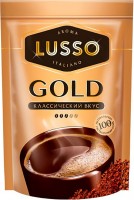 «LUSSO», кофе Gold, растворимый, 75г: 