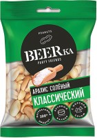 «Beerka», арахис жареный, солёный, 90г: 