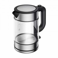 Чайник XIAOMI Electric Glass Kettle, 1,7 л, 2200 Вт, закрытый нагревательный элемент, стекло, черный, BHR7490RU: Цвет: Чайник XIAOMI Electric Glass Kettle в стильном стеклянном корпусе сочетает высокую мощность и простоту использования.
: XIAOMI
: 1
: Бытовая техника
: Для кухни
Большой объем чаши 1,7 литра позволяет вскипятить такое количество воды, которого будет достаточно для большой компании. Благодаря мощности 2200 Вт кипячение полной чаши занимает всего 5 минут.Чаша чайника изготовлена из боросиликатного стекла, которое является безопасным для здоровья, так как не выделяет химических веществ при нагреве. Оно отличается максимальной прочностью и подходит для ежедневной эксплуатации.Электрический чайник способен менять цвет под температуру. Это невероятно удобно – демонстрация текущей температуры воды при помощи световой индикации. Когда вода в устройстве холодная, подсветка светится синим цветом, а когда горячая – красным. Таким образом вы сможете не только быстро узнать температуру воды, но и добавить в свою повседневную жизнь ярких красок.Эргономичная ручка позволяет открывать крышку чайника одной рукой, предотвращая ожоги паром и облегчая процесс наливания.Фильтр высокой плотности эффективно фильтрует примеси, обеспечивая чистоту воды. Фильтр легко снимается для очистки.Термостат с модернизированной нагревательной пластиной из утолщенного алюминия обеспечивает равномерное распределение тепла для получения более здоровой питьевой воды.Электрический чайник имеет четырехкратную защиту источника питания: автоматическое отключение после приготовления, автоматическое отключение при обнаружении сухого горения, защиту предохранителем и безопасную защиту от поражения электрическим током.Производитель оставляет за собой право без предварительного уведомления вносить изменения в технические характеристики, комплектацию и конструкцию, не ухудшающие эксплуатационные характеристики изделия.