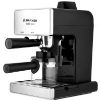 Кофеварка рожковая BRAYER BR1103, 950 Вт, объем 1,2 л, 4 бар, ручной капучинатор, серебро: Цвет: BRAYER BR1103 – компактная кофеварка рожкового типа. Она займёт достойное место дома или в рабочем кабинете.
: BRAYER
: 1
: Бытовая техника
: Приготовление кофе
Кофеварка BR1103 создаёт давление до 4 бар, раскрывая вкус и аромат кофе. С её помощью можно приготовить бодрящий крепкий эспрессо или нежный капучино с красивой молочной пенкой. Несложная механическая система управления проста в освоении. Для большей безопасности предусмотрена защита от перегрева. В комплекте есть чаша с ручкой, сделанная из жаропрочного стекла – её ёмкость составляет 0,24 л. Данная чаша намного лучше сохраняет температуру напитка, по сравнению с обычной чашкой. Поддон для капель гарантирует чистоту на столе, причём его можно снимать, промывать и возвращать на место. При помощи капучинатора можно взбить пенку самостоятельно. Можно самостоятельно регулировать пропорции молока и воды в напитке. Приготовьте себе идеальный кофе.Рожковая кофеварка подходит для тех, кто любит более насыщенный вкус напитка, чем получается в капельной кофеварке. Приготовление кофе требует меньше затрат.Кофеварка BRAYER BR1103 проста в управлении и имеет все необходимое для получения хорошего вкуса напитка.Наслаждайтесь любимыми напитками, которые будут полностью соответствовать вашим вкусовым предпочтениям.