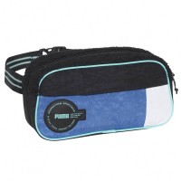 PUMA XTG Men Waist Bag 077133-02: Цвет: Brand: PUMA Material: 80% nylon, 20% polyester Lining: 100% Polyester Brand logo as a patch on the front Dimensions (circa dimensions): Height 13 x Width 26 x Depth 8 in cm Volume: 4L a main compartment with two-way zipper a front pocket with zipper an inside zip pocket adjustable hip belt with clip fastener Sherpa fleece material on the main compartment for a special look padded back panel Colorblock design pleasant wearing comfort NEW, with tags &amp; original packaging
https://www.sportspar.com/puma-xtg-men-waist-bag-077133-02