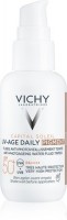 Vichy Capital Soleil Daily SPF50+ sch?tzendes get?ntes Gesichtsfluid SPF 50+ | Notino: Цвет: https://vzkp.ru/YkISYOLc
Lassen Sie nicht zu, dass die Sonnenstrahlen Ihre Haut altern lassen. Tragen Sie hierzu einfach das get?nte Sonnenfluid f?r das Gesicht Vichy Capital Soleil LSF 50+ jeden Morgen auf und genie?en Sie einen hohen Sonnenschutz. Au?erdem gl?ttet es die Haut. Zudem verschmilzt die nicht fettende Textur wunderbar mit der Haut und hilft, Falten zu reduzieren.
Eigenschaften:
bietet einen hohen Schutz vor UVA- und UVB-Strahlung
verschmilzt perfekt mit der Haut und sieht auf dem Gesicht nat?rlich aus
korrigiert nachweislich Anzeichen der Lichtalterung
strafft die Haut und deckt kleine Hautmakel ab
wirkt der Entstehung von Falten und dunklen Pigmentflecken entgegen
nicht fettende Textur, hinterl?sst keine wei?en Flecken
l?sst sich einfach verteilen
brennt nicht in den Augen
Inhaltsstoffe:
LSF 50+ – sch?tzt die Haut vor den sch?dlichen Auswirkungen der UV-Strahlen
patentierte Netlock-Technologie – erzeugt einen dauerhaften Schutzfilm auf der Haut
Niacinamid – reduziert das Auftreten von dunklen Pigmentflecken
Peptide – helfen, Falten zu reduzieren
Vichy-Thermalwasser – st?rkt die Hautbarriere
hypoallergene und nicht komedogene Formel
dermatologisch getestet
Anwendung:
Morgens 5 bis 6 Pumpst??e des Vichy Capital Soleil Sonnenfluids auf die Haut auftragen und gr?ndlich verteilen. Denken Sie auch an die Augenpartie und den Hals.