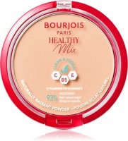 Матирующая пудра Bourjois Healthy Mix для придания коже сияющего вида | NOTINO: Цвет: https://www.notino.de/bourjois/healthy-mix-mattierendes-puder-fuer-ein-strahlendes-aussehen-der-haut/
Vertreiben Sie die M?digkeit aus Ihrem Gesicht! Der revitalisierende Gesichtspuder Bourjois Healthy Mix verleiht dem m?den und fahlen Teint einen sofortigen Frische-Kick. Seine pflegende Formel ist vollgepackt mit Vitaminen C, E und B5, die dem Teint seine verlorene Ausstrahlung zur?ckgeben. Im Nu sieht der Teint ebenm??iger, strahlender und von fettigem Hautglanz keine Spur mehr!
Eigenschaften:
verleiht dem Teint eine frische und vitale Ausstrahlung
beseitigt M?digkeitserscheinungen und belebt den Teint
vereinheitlicht das Hautbild und mattiert fettigen Hautglanz
hat eine leichte und m?helos verblendbare Textur
sorgt f?r ein angenehmes Tragegef?hl und trocknet die Haut nicht aus
begeistert mit einem fruchtig-frischen Duft
punktet mit einem integrierten Spiegel und gro?em Schwamm
ideal f?r m?den und fahlen Teint
Wirkstoffe:
enth?lt 93 % Inhaltsstoffen nat?rlichen Ursprungs
Vitamine A, C und B5 – sorgen f?r einen revitalisierenden Energie-Boost, beleben m?den und fahlen Teint und verleihen ihm eine gesunde Ausstrahlung
ist 100 % vegan
Anwendung:
Mit dem mitgelieferten Schwamm auf die Wangen, die Stirn und um die Nase auftragen und sorgf?ltig nach au?en und oben verblenden. Der Teint sieht sofort frischer und vitaler aus!