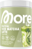Протеиновый порошок со вкусом холодного матча-латте, 300 г: Цвет: https://www.dm.de/more-nutrition-proteinpulver-iced-matcha-latte-geschmack-p4255719310735.html
Рекомендации по применению: смешайте 25 г порошка (1 мерная ложка, входит в комплект) с 300 мл воды в шейкере и наслаждайтесь. Принимайте 1-2 порции в день по мере необходимости, например, после (или до) тренировки и утром после пробуждения.