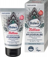 Мазь для ухода за татуировками, 50 мл: Цвет: https://www.dm.de/balea-tattoo-pflegesalbe-p4066447109597.html
