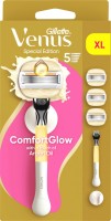 Бритва, набор ComfortGlow Value Pack, 1 шт.: Цвет: https://www.dm.de/p/d/3120149/gillette-venus-rasierer-comfortglow-vorteilspack
