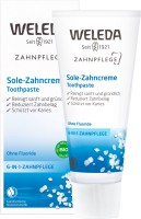 Зубная паста Sole, без фтора, 75 мл: Цвет: https://www.dm.de/p/d/1036943/weleda-zahnpasta-sole-fluoridfrei
