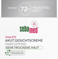 Острый крем для лица с 5% мочевиной для очень сухой кожи, 50 мл: Цвет: https://www.dm.de/p/d/1674204/sebamed-gesichtscreme-akut-urea-5-prozent-sehr-trockene-haut
