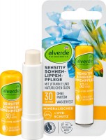 Бальзам для чувствительных губ SPF 30, 4,8 г: Цвет: https://www.dm.de/p/d/1626112/alverde-naturkosmetik-lippenpflegesitft-sensitiv-lsf-30
