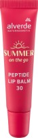 Бальзам для губ Summer On The Go Peptide 30, 15 мл: Цвет: https://www.dm.de/p/d/3129423/alverde-naturkosmetik-lippenbalsam-summer-on-the-go-peptide-30
