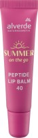 Бальзам для губ Summer On The Go Peptide 40, 15 мл: Цвет: https://www.dm.de/p/d/3129424/alverde-naturkosmetik-lippenbalsam-summer-on-the-go-peptide-40
