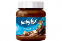 «BabyFox», паста шоколадно-ореховая, 270 г: Цвет: Десерт с нежной кремовой текстурой из обжаренного фундука и какао. – Высококачественный фундук – источник белка и полезных жиров. – Какао из отборных какао-бобов. Шоколадно-ореховая паста BabyFox – отличный самостоятельный десерт и вкусное дополнение к выпечке.
