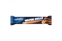 «BabyFox», трубочки Wafer Rolls с начинкой с солёной карамелью, 16 г (упаковка 26 шт): Цвет: Хрустящие вафельные трубочки с начинкой с солёной карамелью, покрытые молочным шоколадом. – 4 тончайших вафельных слоя; – Много начинки с карамелизированным молоком и щепоткой соли; – Любимый молочный шоколад Babyfox.

