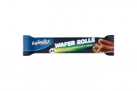 «BabyFox», трубочки Wafer Rolls с ореховой начинкой и какао, 16 г (упаковка 26 шт): Цвет: Хрустящие вафельные трубочки с ореховой начинкой и какао, покрытые молочным шоколадом. – 4 тончайших вафельных слоя; – Много начинки с дробленым фундуком и какао; – Любимый молочный шоколад Babyfox.
Описание товара
Энергетическая ценность на 100 г
Белки
7.5 г
Жиры
26 г
Углеводы
62 г
Калории
510 ккал
Характеристики
Торговая марка
BabyFox
Производитель
ООО 'КДВ ВОРОНЕЖ'
Страна производства
Россия
Условия хранения
Хранить при температуре (18±3) °С и относительной влажности воздуха не более 70%.
Вес
16 г
Артикул
РВК666
Стандарт
СТО 90303483-001-2014
Ветеринарный контроль
Нет
Упаковка
весовой
Количество в упаковке
26 шт.
Состав продукта
Сахар, молочная шоколадная масса (сахар, масло какао, молоко сухое цельное, какао тертое, молоко сухое обезжиренное, молочный жир, эмульгаторы: лецитины соевые, Е476; ароматизатор); мука пшеничная хлебопекарная, масла растительные, ядро фундука жареное тертое, вода питьевая, молоко сухое обезжиренное, какао-порошок, сыворотка молочная сухая деминерализованная, краситель: сахарный колер I; продукты яичные, эмульгатор: лецитины соевые; ароматизаторы (содержат: белок (молочный), экстракт масла сливочного, экстракт сливок, лактоза); масло подсолнечное рафинированное дезодорированное (содержит антиокислитель E319); соль. Молочная шоколадная масса содержит: общий сухой остаток какао – не менее 30%. Возможно наличие арахиса и продуктов его переработки.
Сертификаты
ЕАЭС N RU Д-RU.РА02.В.94278/26 для КДВ ВОРОНЕЖ ООО