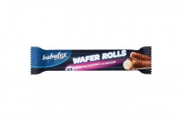 «BabyFox», трубочки Wafer Rolls с молочной начинкой, 16 г (упаковка 26 шт): Цвет: Хрустящие вафельные трубочки с молочной начинкой, покрытые молочным шоколадом. – 4 тончайших вафельных слоя; – Много начинки с повышенным содержанием молока; – Любимый молочный шоколад Babyfox.
