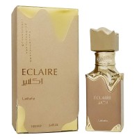 Lattafa Eclaire,edp., 100ml: Цвет: Описание
Женский парфюм Lattafa Eclaire — это волшебное обаяние сладости и нежности, заключенное в элегантный флакон. Этот аромат создан для современных женщин, которые ценят утончённое и чувственное сочетание нот, способное подчеркнуть их индивидуальность и создать атмосферу романтики. Структура аромата: Верхние ноты: Пышное начало аромата раскрывается сладкими акцентами карамели, молока и сахара. Эти вкусные и уютные ноты создают ощущение комфорта и радости, словно вы наслаждаетесь любимым десертом в теплой обстановке. Ноты сердца: В сердце парфюма ярко проявляются цветочные ноты, обрамлённые медом. Белые цветы придают аромату лёгкость и изящество, а мёд добавляет теплоты и сладости, создавая романтическое настроение. Базовые ноты: Завершают композицию ваниль, мускус и пралине, которые придают аромату глубину и стойкость. Эти тёплые и сладкие ноты создают обволакивающий шлейф, который оставляет незабываемое впечатление. Lattafa Eclaire — это аромат, который не только подчеркивает вашу красоту, но и наполняет каждый день искринкой счастья и расслабления. Позвольте себе окунуться в мир сладости и нежности с этим восхитительным парфюмом!