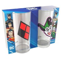 DC Comics 2 Trinkgl?ser Set Wonder Harley Quinn & Joker 0,27 L 24862: Цвет: Marke: Lizenz
Material: Glas
Set besteht aus 2 Gl?ser
Volumen: 0,27 l
NEU & OVP
Artikelnr.: 24862
