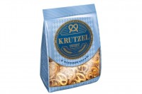 «Krutzel», крендельки «Бретцель» с солью, 250 г: Цвет: Хрустящее печенье с кристалликами морской соли. – В форме бретцеля. – С натуральными ингредиентами. – Выпечено в печи.
