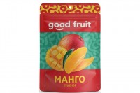 «GOOD FRUIT», манго сушеное, 100 г: Цвет: SuperFood! Полезные, бережно высушенные ломтики манго. Плоды выращены на плантациях Вьетнама. В каждой пачке – целых 2 манго! – Отборное манго. – Кладезь 12 видов аминокислот. – Источник витамина D. В 65 г – суточная норма этого витамина. Сушеное манго (один из рекордсменов по содержанию клетчатки) – вкусный перекус и достойная альтернатива другим сладостям.
