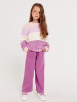 Комплект для девочки брюки+свитер 128рр: 