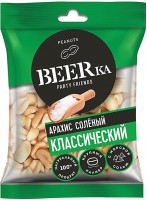 «Beerka», арахис жареный, солёный, 30г: 