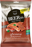 «Beerka», гренки со вкусом баварских колбасок, 60г: 
