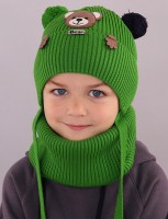 Комплект: Цвет: Комплект детский (шапка и шарф-хомут) демисезонный, с хлопковым подкладом. Шапка с отворотом, на завязках, декорирована аппликацией.
: ТМ Теплыши
: 0-2
Производитель: ТМ Теплыши
Пол: мальчик
Полотно: вязаное полотно
Возраст: 0-2
РАЗМЕР: 46-50 (1-3 года)
ЦВЕТ: ассорти
СОСТАВ: верх
Рaзмер 46-50 (1-3 года): 577.50
