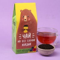 Чай чёрный «На все случаи жизни», вкус: лесные ягоды, 100 г.: Цвет: Минимальная партия
1