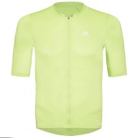 adidas HEAT.RDY Men Cycling Top H62506: Цвет: Brand: adidas Material: 100% polyester (recycled) Brand logo on the left chest classic adidas stripes on the sides HEAT.RDY - Technology - cooling, moisture-absorbing materials with an air circulation improving design Primegreen – high-performance fabric made from recycled materials with compression properties Slim Fit three open Bags at the back a small side pocket with zipper full-length zipper short stand-up collar with cutout at the front extended back section soft, elastic material Perforation below the neck pleasant wearing comfort NEW, with label &amp; original packaging
https://www.sportspar.com/adidas-heat.rdy-men-cycling-top-h62506