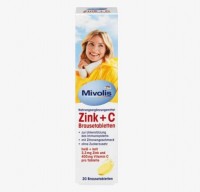Миволис Таблетки шипучие Цинк+С 20 шт. 82 г.: для поддержки иммунной системы
со вкусом лимона
без добавления сахара
горячая + холодная 3,3 мг цинка и 400 мг витамина С на таблетку
Шипучие таблетки Mivolis Zinc + C имеют освежающий вкус лимона. Цинк является важным микроэлементом и вместе с витамином С поддерживает нормальную функцию иммунной системы.