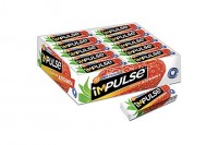 «Impulse», жевательная резинка со вкусом «Клубника», без сахара, 14г (упаковка 30шт.): 