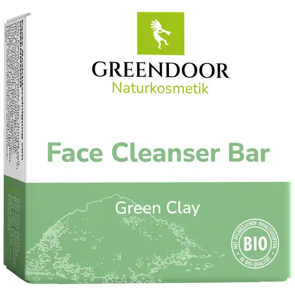 GREENDOOR Face Cleanser Bar Green Clay: Цвет: Produktbeschreibung und details Der Face Cleanser Bar Green Clay von GREENDOOR dringt mit seiner milden Formulierung tief in die Poren ein und reinigt sanft und schonend Grne Tonerde untersttzt die Reinigungswirkung des Cleanser Bars optimal Molke und Aloe Vera versorgen die Haut mit Feuchtigkeit und verleihen ihr ein samtiges Gefhl Der Face Cleanser Bar Green Clay reinigt die Haut seifenfrei ohne auszutrocknen natrliche Gesichtsreinigung ohne Plastik mit grner Tonerde und natrlichen pflanzlichen Pflegestoffen  natrlichen Ursprungs frei von Seife Wasser Plastik Minerallen Silikonen PEG Kontaktdaten Greendoor Naturkosmetik GmbH Gewerbestrae Sd   Hurlach wwwgreendoornaturkosmetikde  UrsprungslandHerkunftsort Deutschland Anwendung und Gebrauch Face Cleanser in den Hnden unter warmem Wasser leicht aufschumen Den Bar mit kreisenden Bewegungen ber die feuchte Gesichtshaut gleiten lassen Augenpartie aussparen Schaum mit Wasser absplen und die Haut mit einem weichen Handtuch trocken tupfen Das zarte Hautgefhl genieen Gebrauch Aufbewahrung und Verwendung Aufbewahrungs und Verwendungsbedingungen Den Reinigungsbar trocken aufbewahren Inhaltsstoffe Sodium Coco Sulfate Solanum Tuberosum Starch Lactis Proteinum Whey Powder Distarch Phosphate Orbignya Oleifera Babassu Seed Oil Theobroma Cacao Cocoa Seed Butter Caprylic Capric Triglyceride Sesamum Indicum Sesame Seed Oil Parfum Illite Aloe Barbadensis Aloe Vera Leaf Juice Powder kontrolliert biologischer Anbau kbA aus Bio Kokosnussl  Palml frei
https://www.rossmann.de/de/pflege-und-duft-greendoor-face-cleanser-bar-green-clay/p/4064133005444