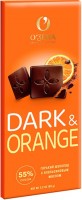 «O'Zera», шоколад горький с апельсиновым маслом Dark&Orange, 90г: 