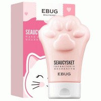 Крем для рук с ароматом розы EBUG Cat Moisten Fragrance: Мягкая текстура, легкий и простой в нанесении. Увлажняет, смягчает и защищает, делая руки блестящими, эластичными и мягкими. Состав:  вода, цетеариловый спирт, минеральное масло, вазелин, стеариновая кислота, диметикон, Оксан, цетеарет-20, метилпарабен, полиакриламид, пропилпарабен, бис (гидроксиметилимидазол), мочевина, изопарафин C13 14, лаурет-7, Эссенция, ниацинамид, (Prunus SPECIOSA), экстракты цветов, экстракт розы (ROSA RUGOSA). Способ применения:  Вымойте руки, нанесите необходимое количество крема на кожу рук, помассируйте до полного впитывания. Объём:  80 гр.