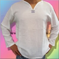 Мужские рубашки с длинным рукавом из Тайланда: Цвет: https://shop.siam-sabai.ru/index.php?route=product/product&path=100&product_id=598
Модель: ThaiShirtLong Наличие: Есть в наличии Вес брутто: 150.00 г

Хлопковые мужские рубашки с длинным рукавом из Тайланда Мужские тончайшие легкие рубашки с длинным рукавом в тайском стиле из натурального хлопка. Натуральный тонкий  материал – хлопок «марлевка», ощущение комфорта и лёгкости. Очень удобная одежда для защиты от солнца. Модель с длинным рукавом. Вышивки нет. Цвет тайской рубашки - марлевки из хлопка с длинным рукавом белый. Размеры тайских рубашек: L  XL XXL  3XL 4XL 5XL