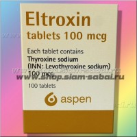 Таблетки для щитовидки Eltroxin 100 таб: Цвет: https://shop.siam-sabai.ru/index.php?route=product/product&path=41_124&product_id=1889
Модель: Eltroxin tablets 100 mcg Наличие: Есть в наличии Вес брутто: 40.00 г

Таблетки для щитовидки Eltroxin 100 таб Eltroxin tablets 100 mcg Аптечный препарат Eltroxin для лечения щитовидной железы, который используется для заместительной гормональной терапии у людей с нарушением функции щитовидной железы. Каждая таблетка Eltroxin содержит 100 мк левотироксина (синтетический препарат гормона щитовидной железы). Перед приемом необходима консультация врача и назначение индивидуальной дозировки.  