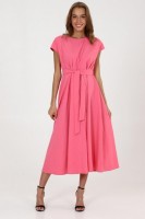 Платье П028 (Розовый): Цвет: https://odezhda-optom.ru/zhenskii-trikotazh/platja-narjadnye/228661
Ткань:   Лен      Состав:   Вискоза 50%, полиэстер 35%, эластан 15%      Размеры:   44, 48, 50
Цвет:   Розовый
Простое и элегантное платье длиной макси, является базовым элементом женского гардероба, на основе которого можно создать множество разнообразных образов. Платье с застежкой на потайную молнию в боковом шве, отрезное платье с защипками по талии.