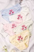 Трусы для девочки 5шт. Donella: Цвет: https://happywear.ru/girls/girl-nignee-belio/girl-underwear-for-girls/6681099
Производитель: Donella
Бренд: Donella
Страна: Турция
Состав: 95% хлопок, 5% эластан
Цвет: микс

Комплект детских трусиков с принтом Фламинго для девочек – отличный выбор для романтичных натур. Набор из 5 штук трусиков c рисунком выполнен из трикотажного хлопка в приятных пастельных оттенках.
Хлопковая ткань приятна к телу, позволяет коже дышать, мягкая и прочная. За счет небольшого количества эластана детские трусы слипы комфортно сидят и сохраняют первоначальные размеры после частых стирок.
В наборе трусы базовых оттенков, которые удачно сочетаются с любой одеждой, а удобный крой создает ощущение комфорта в течение всего дня.
Трусы слипы средней посадки с хлопковой ластовицей не стесняют движений. Мягкие резинки и плоские швы не ощущаются на теле. В трусиках комфортно заниматься спортом или танцами, домашними делами или крепко спать.
Нижнее бельё для детей выполнено из нежного трикотажа, которое подойдет даже для самой чувствительной кожи. Идеальный вариант на каждый день для школы и детского сада.
Если Вы ищете трусы недельки для девочки, возможно, Вам понравится этот комплект трусов из 5 шт.
Размер 2-3: A - 21 см; B - 22 см; C - 17 см; D - 6 см.
Размер 4-5: A - 22 см; B - 24 см; C - 18 см; D - 6 см.
Размер 6-7: A - 23 см; B - 25 см; C - 19 см; D - 6 см.
Размер 8-9: A - 24 см; B - 26 см; C - 20 см; D - 7 см.
*замеры выборочные, могут незначительно отличаться.