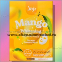 Тканевая маска для лица Манго: Цвет: https://shop.siam-sabai.ru/index.php?route=product/product&path=57_148&product_id=2183
Модель: Mango Whitening Facial Mask Наличие: Есть в наличии Вес брутто: 45.00 г

Тканевая маска для лица Манго Mango Whitening Facial Mask Тканевая маска для лица на основе натурального манго с отбеливающим эффектом для выравнивания тона кожи лица, для устранения пигментации и темных пятен на коже и для увлажнения кожи лица. Тканевая маска для лица против пигментных темных пятен, изготовленная из пропитки на основе питательной эссенции из манго, арбутина в качестве отбеливающего компонента и экстрактов цветов камелии, магнолии и лотоса, поможет вашей коже стать более здоровой, яркой и светлой. Тканевая маска для лица с эссенцией манго против пигментации и темных пятен на коже также потрясающе освежает и омолаживает кожу, глубоко увлажняет кожу и защищает ее от потери влаги. Способ применения: На чистую кожу лица аккуратно наложить тканевую маску, аккуратно распределить ткань на лице и оставить на 15-20 минут Объем жидкости внутри пакета маски – 30 мл. Аромат прекрасный, фруктовый, приятный. Произведено в Таиланде.  