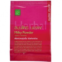 Маска для лица молочная с коллагеном Milky Powder: Производитель: Supaporn Модель: Patummas Herbs Milky Powder Наличие: Есть в наличии Вес брутто: 15.00 г

Маска для лица молочная с коллагеном Milky Powder Patummas Herbs Milky Powder Тайская порошковая маска – нежный скраб для лица с простой натуральной формулой на основе молочной пудры с добавлением полезных для молодости кожи экстракта ростков пшеницы, коллагена и витамина Е, от тайского производителя косметики на основе трав и фруктов компании Patummas Supaporn. Благодаря простоте и натуральности формулы тайской молочной маски для лица, данное средство подойдет для любого типа кожи, но особенно для сухой и чувствительной кожи. Маска выглядит и пахнет, как сухое молоко, обогащенное полезными для молодости кожи натуральными добавками. Способ применения: Развести примерно половину чайной ложки порошка с теплой водой (совсем небольшое количество), до густой кашицеобразной консистенции, удобной для нанесения маски – скраба Нанести на лицо, избегая области глаз, слегка массируя кожу на 5-10 минут Смыть маску водой Объем порошковой тайской молочной маски для лица 10 грамм, произведено в Таиланде.  