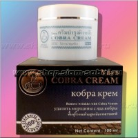 Кобра - крем для лица Yaya с эффектом ботокс 100 мл: Модель: Cobra cream Yaya Наличие: Нет в наличии Вес брутто: 220.00 г

Кобра - крем для лица Yaya с эффектом ботокс Cobra cream Yaya Антивозрасной крем для лица, содержащий яд тайской кобры, для разглаживания морщинок и для интенсивного омолаживающего  ухода  от тайского производителя компании Yaya. Змеиный яд в составе крема блокирует передачу нервных сигналов и расслабляет мимические мышцы (эффект, сходный с ботокс инъекциями), что останавливает образование новых морщинок и способствует разглаживанию уже имевшихся. Кобра-крем с содержанием змеиного яда  рекомендуется для ухода за зрелой кожей лица и шеи - регулярное использование кобрового  крема с эффектом ботокс не только значительно уменьшает существующие морщинки, но и препятствует возникновению новых. Объем крема Кобра для лица 100 мл , произведено в Таиланде. Обращаем внимание наших покупателей: данный крем имеет одну особенность - на коробке заклеен истекший срок годности и поверх наклеен новый. Производитель объясняет это тем, что в типографии по готовому шаблону, в свое время, было заказано очень много коробок, больше, чем выпущено крема - и в итоге им пришлось делать такую наклейку.