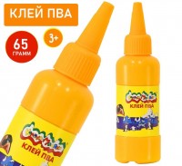 Клей ПВА КАЛЯКА-МАЛЯКА, 65 г: Размер Д/Ш/В (см): 3*3*12; Бренд: No name; Вес (гр) ~: 80
Клей ПВА КАЛЯКА-МАЛЯКА, 65 г
Клей ПВА Каляка-Маляка® предназначен для склеивания разных деталей поделок, создания аппликаций. Благодаря хорошей клеящей способности, ПВА можно использовать не только для склеивания различных видов бумаги и картона, но и при изготовлении деревянных моделей или одежды для кукол.
Обладает высокой клеящей способностью
Соединяет бумагу, картон, текстиль, дерево
Легко разносится по поверхности
Идеально подходит для занятий в школе
Размер Д/Ш/В (см)	3*3*12
Бренд
No name
Вес (гр) ~
80