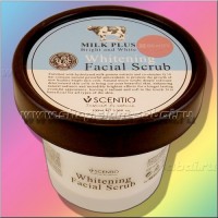 Молочный скраб для лица: Производитель: Scentio Модель: Scentio Milk Facial Scrub Наличие: Есть в наличии Вес брутто: 170.00 г

Молочный скраб для лица Scentio Milk Plus Whitening Q10 Facial Scrub Нежный молочно-сливочный деликатный скраб для ухода за кожей лица, обогащенный молочными протеинами и коэнзимами, с легким отбеливающим эффектом от тайского производителя компании Scentio. Молочный скраб для лица Scentio Milk Plus содержит микрочастички для мягкого нежного пилинга и деликатного удаления омертвевших клеток кожи, и подойдет для ухода за самой нежной и чувствительной кожи лица. Молочный скраб для лица содержит антиоксиданты и комплекс витаминов, и поможет защитить  кожу от преждевременного старения, сохранить кожу мягкой и нежной, слегка осветлит тон кожи и сделает незаметными пигментные пятна и неровности кожи. Молочный протеиновый нежный скраб для лица подойдет для любого типа кожи. Способ применения молочного скраба для лица Scentio Milk Plus: нанести сливочный скраб на кожу лица  и легкими массажными движениями поглаживать кожу в течение 5 минут, после чего смыть скраб водой после мягкого пилинга молочным скрабом производитель рекомендует нанести на 15 минут интенсивную питательную омолаживающую молочную маску для лица приятный бонус скраба Scentio Milk Plus – потрясающий молочный аромат и нежная сливочная текстура (как нежный йогурт!) с микрочастичками Вес нетто молочного скраба для лица 100 мл, произведено в Таиланде.