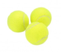 Набор теннисных мячей 3шт, D6,5см: Цвет: https://i-99.ru/catalog/ulichnye_igrushki/nabor_tennisnykh_myachey_3sht_d6_5sm/
Размер Д/Ш/В (см): 25*10*6; Вес (гр) ~: 176
Набор теннисных мячей 3шт, D6,5см
Особенность: мягкие по качеству
Назначение: теннис, игра с питомцами, использовать для стирки, уличные игры
Размер Д/Ш/В (см)	25*10*6
Вес (гр) ~
176