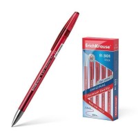 Ручка гелевая 0.5мм,красный ,ErichKrause R-301 ORIGINAL GEL: Ручка гелевая 0.5мм,красный ,ErichKrause R-301 ORIGINAL GEL
Классическая гелевая ручка Stick с металлизированными элементами, стандартным типом пишущего узла и заменяемым стержнем. Ручка имеет полупрозрачный тонированный круглый корпус насыщенных цветов с удобной профилированной грип-зоной и вентилируемый колпачок. Цвет корпуса и колпачка соответствует цвету чернил. 5-канальный пишущий узел с диаметром шарика 0.5 мм в сочетании с гелевыми чернилами обеспечивает точное и быстрое письмо без усилий. Длина непрерывной линии составляет 600 м при толщине 0.4 мм, что является высоким показателем в своей категории. Модель R-301 Original Gel 0.5 Stick имеет элегантную форму и является абсолютным бестселлером в ассортименте гелевых ручек ErichKrause® более чем в пятидесяти странах мира.