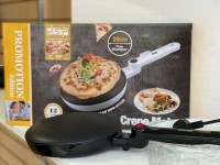 Электрическая блинница погружная DSP Crepe Maker 20см, белая: Размер Д/Ш/В (см): 45*25*8; Вес (гр) ~: 914
Электрическая блинница погружная DSP Crepe Maker 20см, белая
Съемная ручка
220В
650ВТ
Диаметр 20см
Антипригарная поверхность
Размер Д/Ш/В (см)	45*25*8
Вес (гр) ~
914