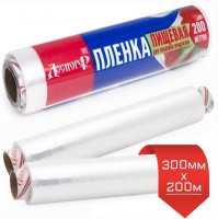 Пленка пищевая для упаковки продуктов 200 мет: Цвет: https://i-99.ru/catalog/raznoe_dlya_doma/plenka_pishchevaya_dlya_upakovki_produktov_200_met/
Размер Д/Ш/В (см): 31*6*6; Вес (гр) ~: 278
Пленка пищевая для упаковки продуктов 200 мет
Размер Д/Ш/В (см)	31*6*6
Вес (гр) ~
278